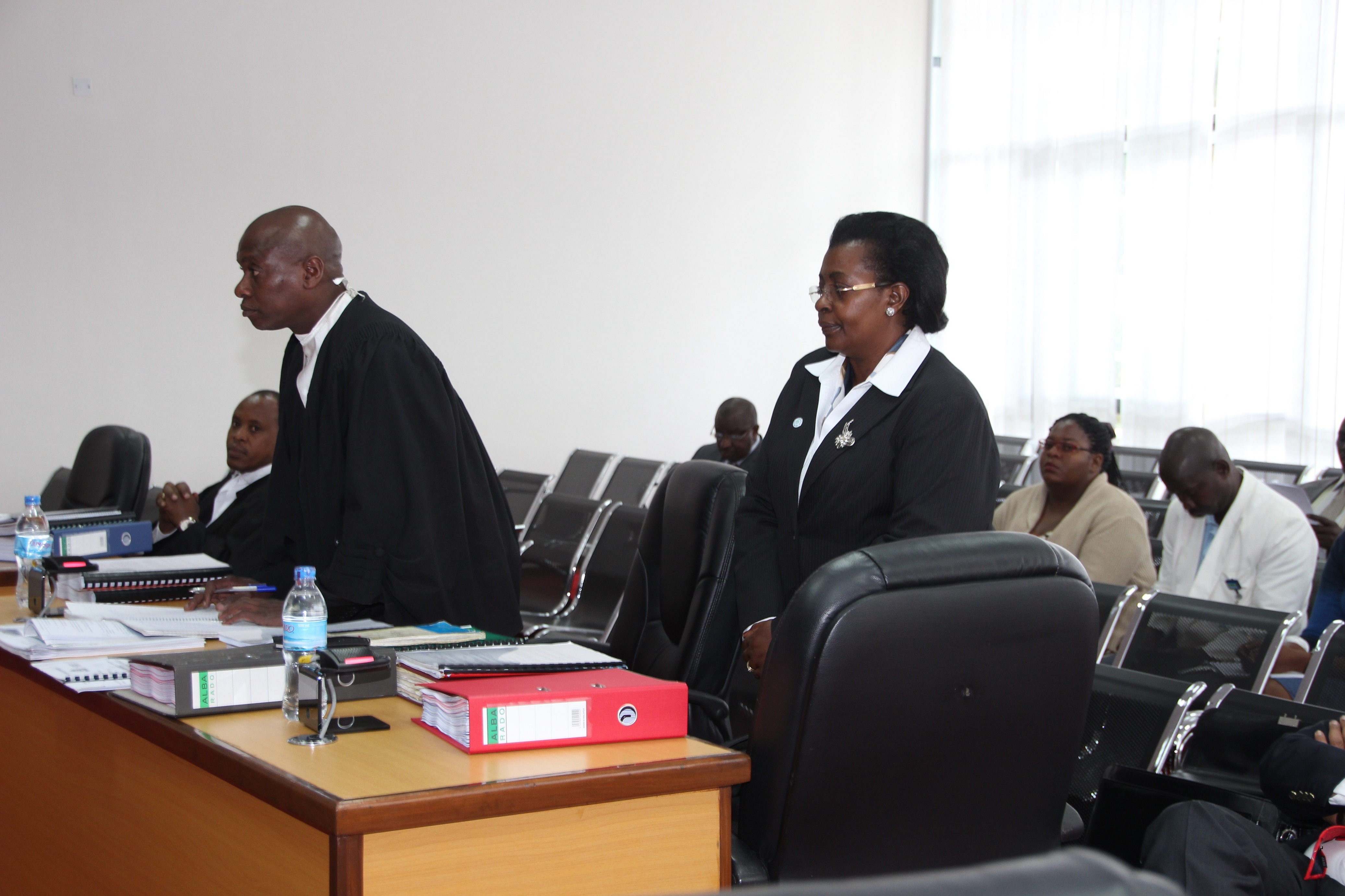 Court hears a matter challenging Hon. Zziwa to give evidence in her case against the Secretary General