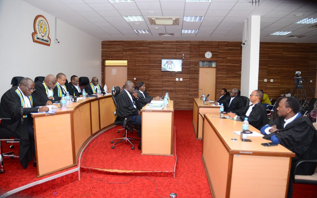 Judges and Lawyers in Court during session